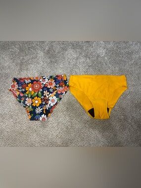Knix KT Teen Super Leakproof Bikini Panties Lot XS No Show Period Protection
